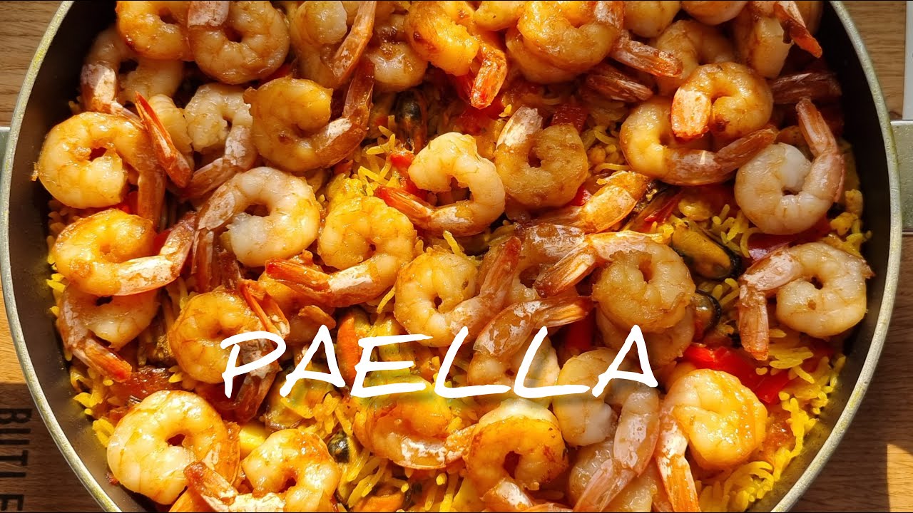 #4. Шикарный РЕЦЕПТ вкуснейшей ПАЭЛЬИ. Рис с морепродуктами за 30 минут ...