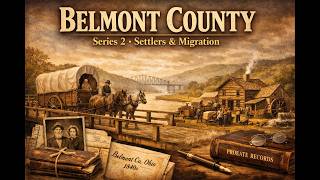 Belmont County, Ohio Series  2   Settlers & Migration