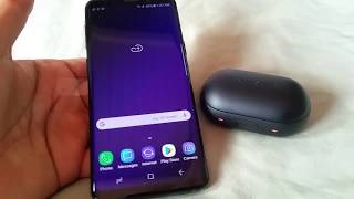 How to pair Samsung Gear Icon X to Samsung Galaxy S9