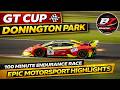 GT Cup Donington Park 100 Minute Endurance Race | Epic Motorsport Highlights