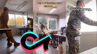 [old video, won’t go online again] Military Jumping out of the Window TikTok Compilation