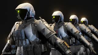 Halo Combat Evolved Marines   Kits (Available on Sketchfab)