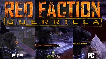 Red Faction: Guerrilla - PS3 vs Xbox 360 vs PC