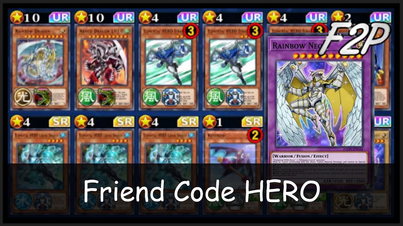 yu gi oh duel links best elemental hero deck YU-GI-OH! GX BEST NEW PLAYER HERO DECK