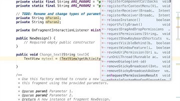 Create a Custom Android Library + Use a Fragment - Part 1