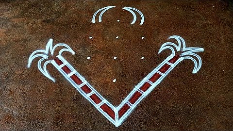 New maatu Pongal kolam/5*1 sankranti basavanna muggulu/Pongal special maadu kolam/Super rangoli