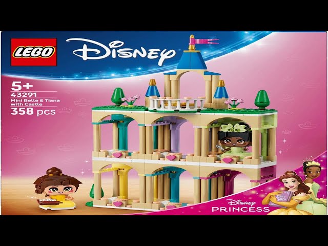 LEGO Instructions - Disney - 43291 - Mini Belle & Tiana with