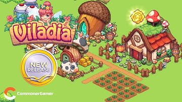 【#Viladia: Cozy Pixel Farm】New Release ( Android Gameplay )