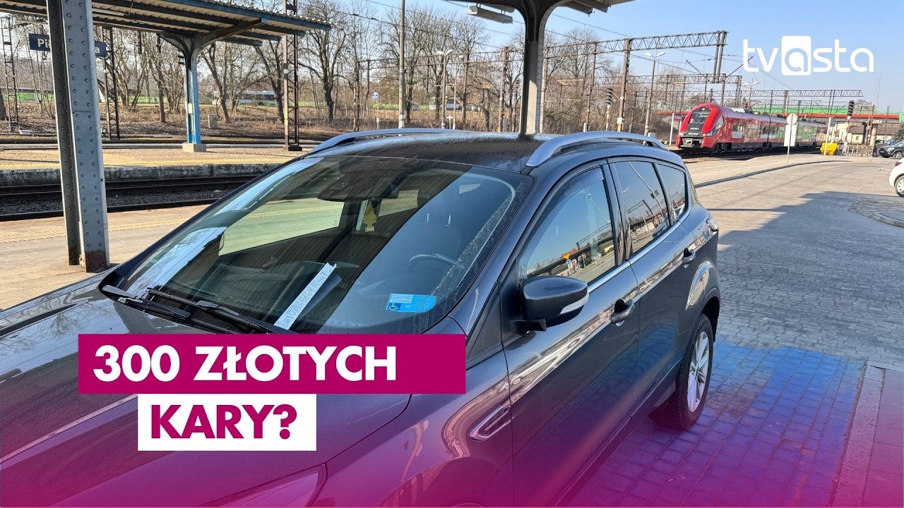 300 a nawet 450 złotych kary za parkowanie pod pilskim dworcem