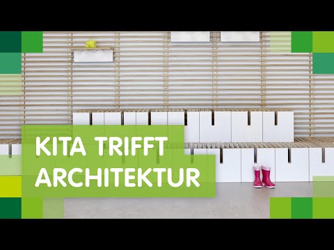 Video: Kindergarten: Architektonische Lösung