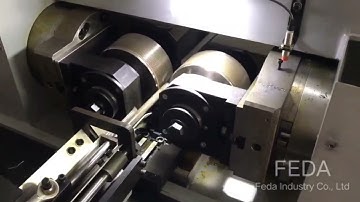 Thread rolling machine for making external thread on bars and bolts#threadrollingmachine