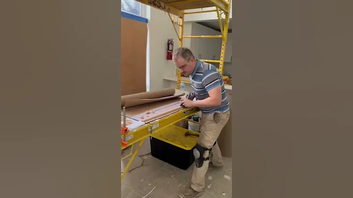 I keep finding hand plane uses at a job site #woodworking #shorts