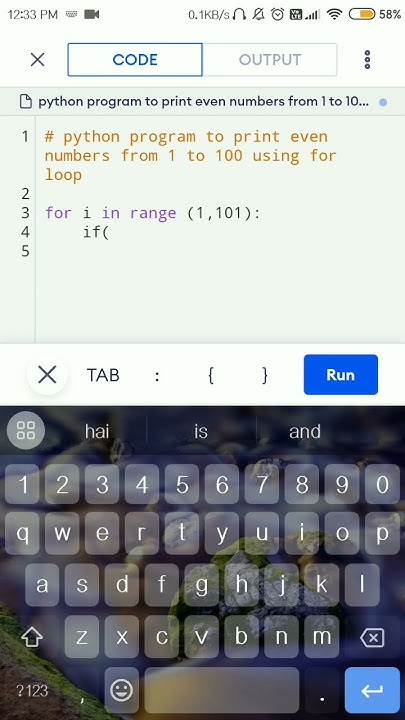 python program to print even numbers from 1 to 100 using for loop. # ...