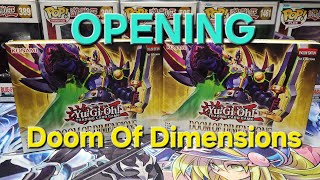 Opening Yugioh's NEW SET Doom of Dimensions Mini Boxes! #yugioh