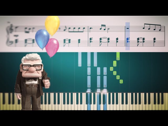 How to play Married Life from Disney's Up on piano class=