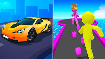 Race Master 3D vs Giant Rush! - All Levels Update Gameplay Walkthrough Android & IOS - NEW UPDATE!