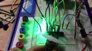 Simultaneous control of servo and led with TLC5940