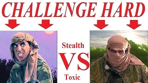 🔴 C&C Generals Zero Hour - Challenge Hard - 4 - Stealth vs Toxic 🔴