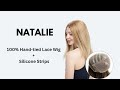 Natalie hand tied lace wigs premium mongolian remy hair newtimes hair