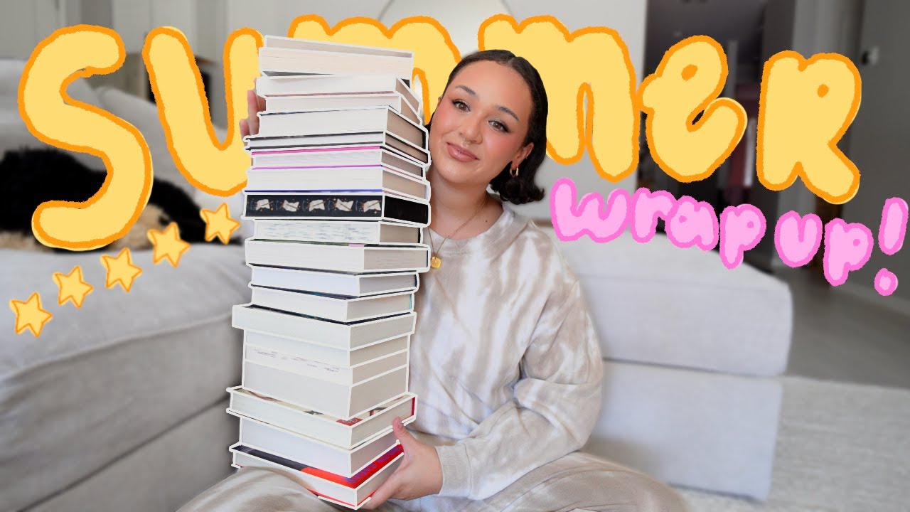 every book I read this summer ♡ (June, July + August wrap up) - YouTube