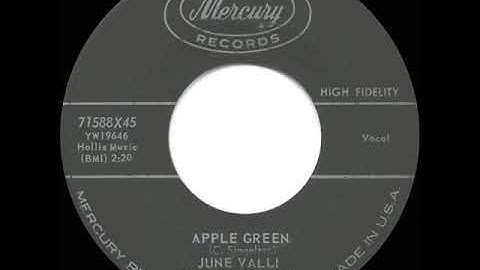 1960 HITS ARCHIVE: Apple Green - June Valli