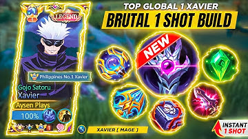 WHEN GLOBAL XAVIER ABUSE THIS NEW INSTANT 1 HIT BUILD 2025 💀