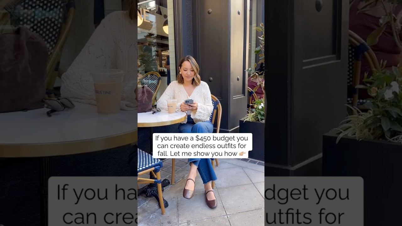 Endless fall outfits on a $450 budget 