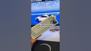 How you can Build a Budget Keyboard.. Under $100 Zuoya GMK67 #tech #keyboard #setup #shorts