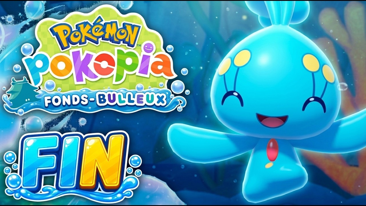 POKEMON POKOPIA - FONDS BULLEUX #FIN : MANAPHY, LE FABULEUX ! 🫧 - Let's Play Nintendo Switch 2