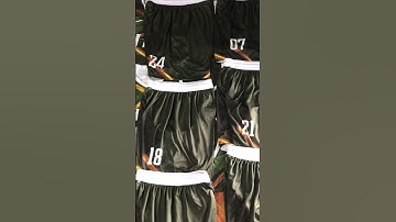 Thumbnail of Army green sublimation jersey design #basketballuniform  #jersey  #sublimationjersey