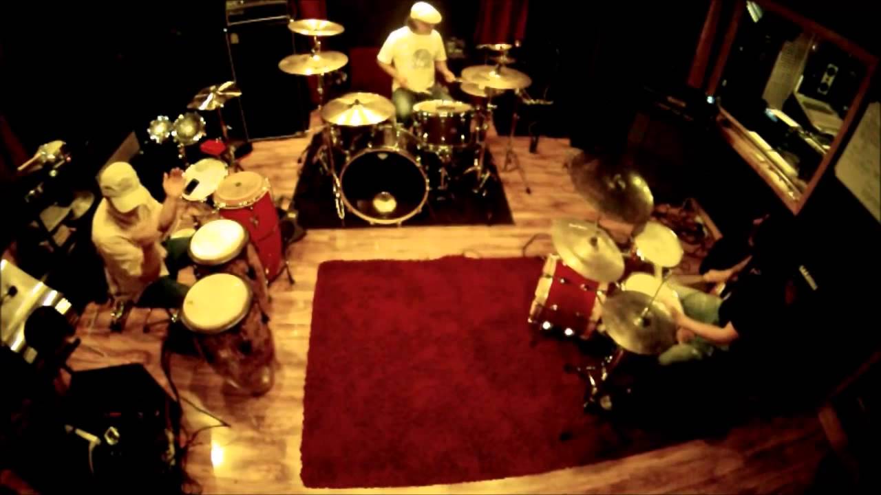 The Austin's Drummers Group Jam at Evil Snail Studios feat. Brannan Lane, Rom Gov and Herb Belofsky