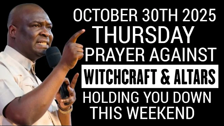 {Thursday, October 30th 2025} Break Altars Stagnation and witchcraft power | Apostle Joshua Selman