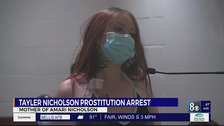 Tayler Nicholson prostitution arrest, mother of Am...