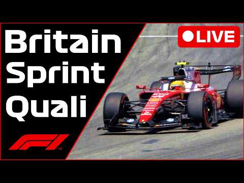 🔴F1 LIVE - Silverstone SPRINT QUALI - Commentary + Live Timing