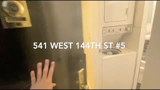 Walkthrough: 541 West 144th Street #5