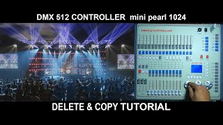 MINI PEARL TUTORIAL 5 of 11 “How to DELETE & COPY in mini pearl 1024” [NP]