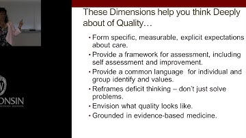 Dimensions of Quality