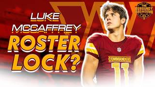 🚨 Is Luke McCaffrey a LOCK to make the 2026 Commanders Roster?! Some Fans Say NO!