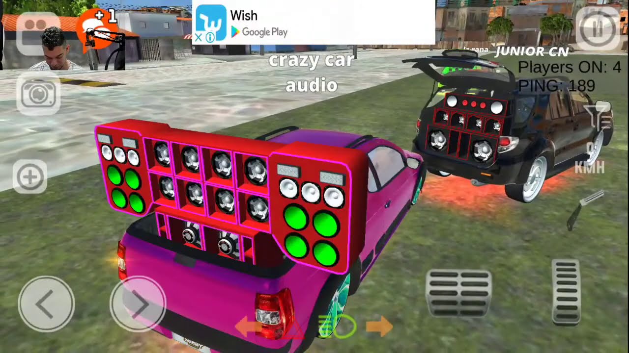 CRAZY CAR AUDIO JUGANDO CARROS TUNEADOS YouTube