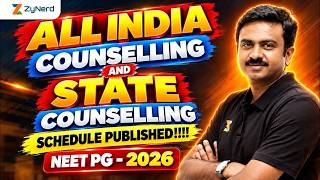 Download lagu All India Counselling and State Counselling – Schedule Published!!!! | NEET PG – 2026
