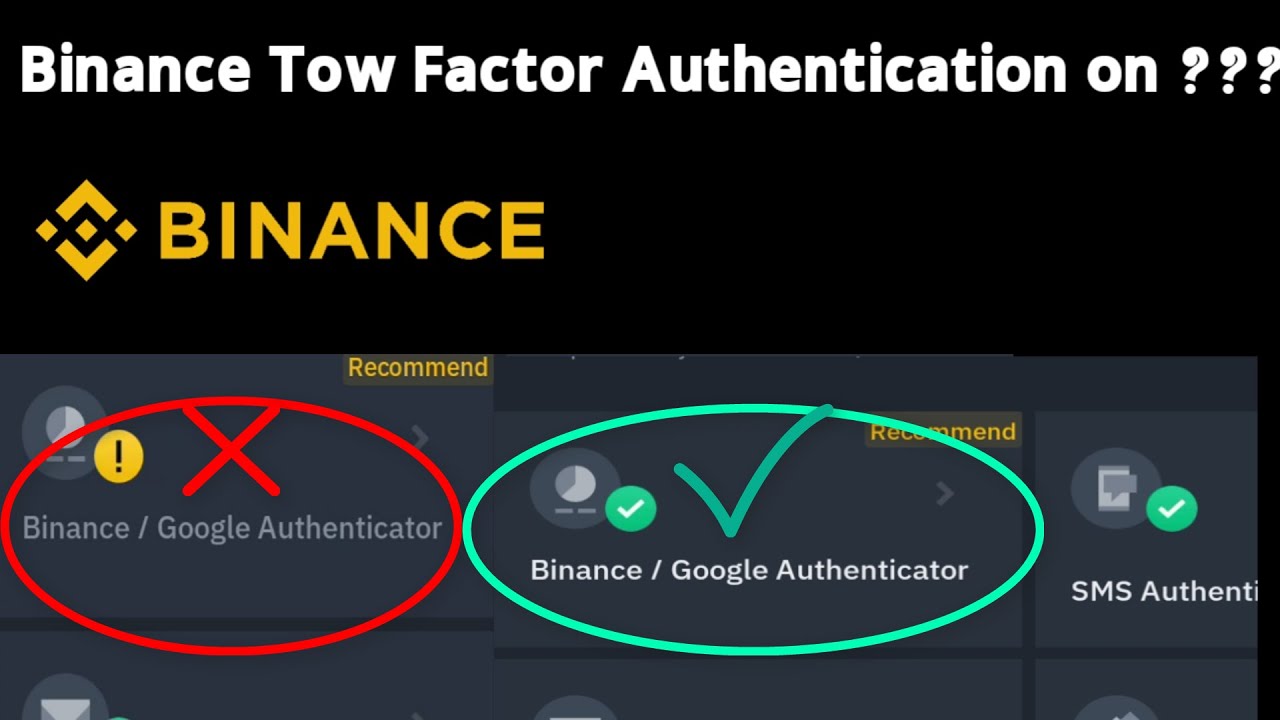 binance 2 factor authentication