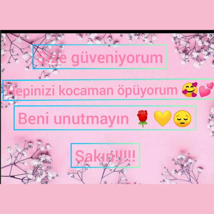 Beni unutucak mısınız 😔💛💛💕💕💕💕💙💙💙💙❤️❤️❤️❤️