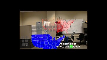 Remote GeoSpatial Visualization Using Mixed Reality