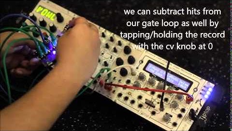 Nexus Instrument CV/Gate Looper - Performance Demo