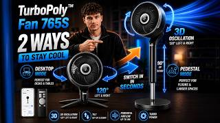 This Fan Moves in 3D?! DREO TurboPoly 765S Review