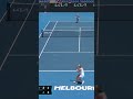 Stosur's AMAZING backhand slice volley 🎾