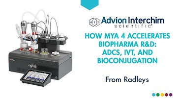 Radleys - How Mya 4 Accelerates Biopharma R&D: ADCs, IVT, and Bioconjugation