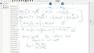 9-7 and 9-8: Elastic Collisions in 1 and 2 Dimensions: Pusko's PHY180 at UNLV
