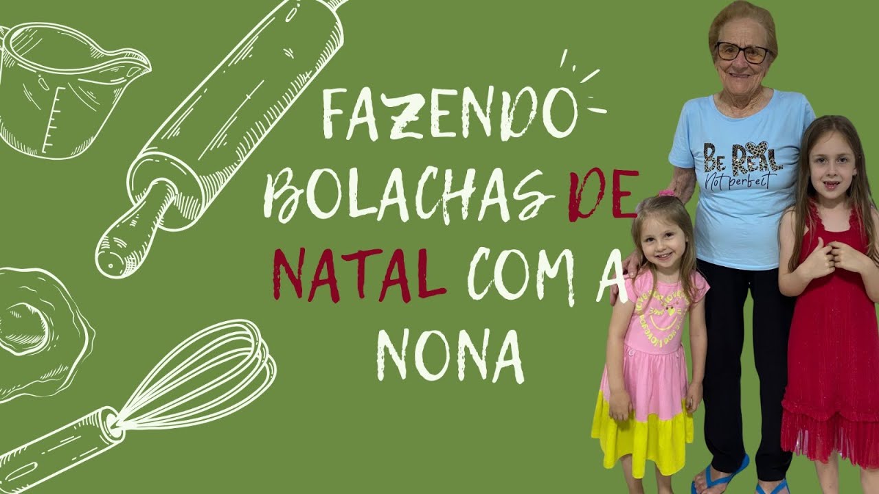 FAZENDO BOLACHAS DE NATAL 🎄🍪😄