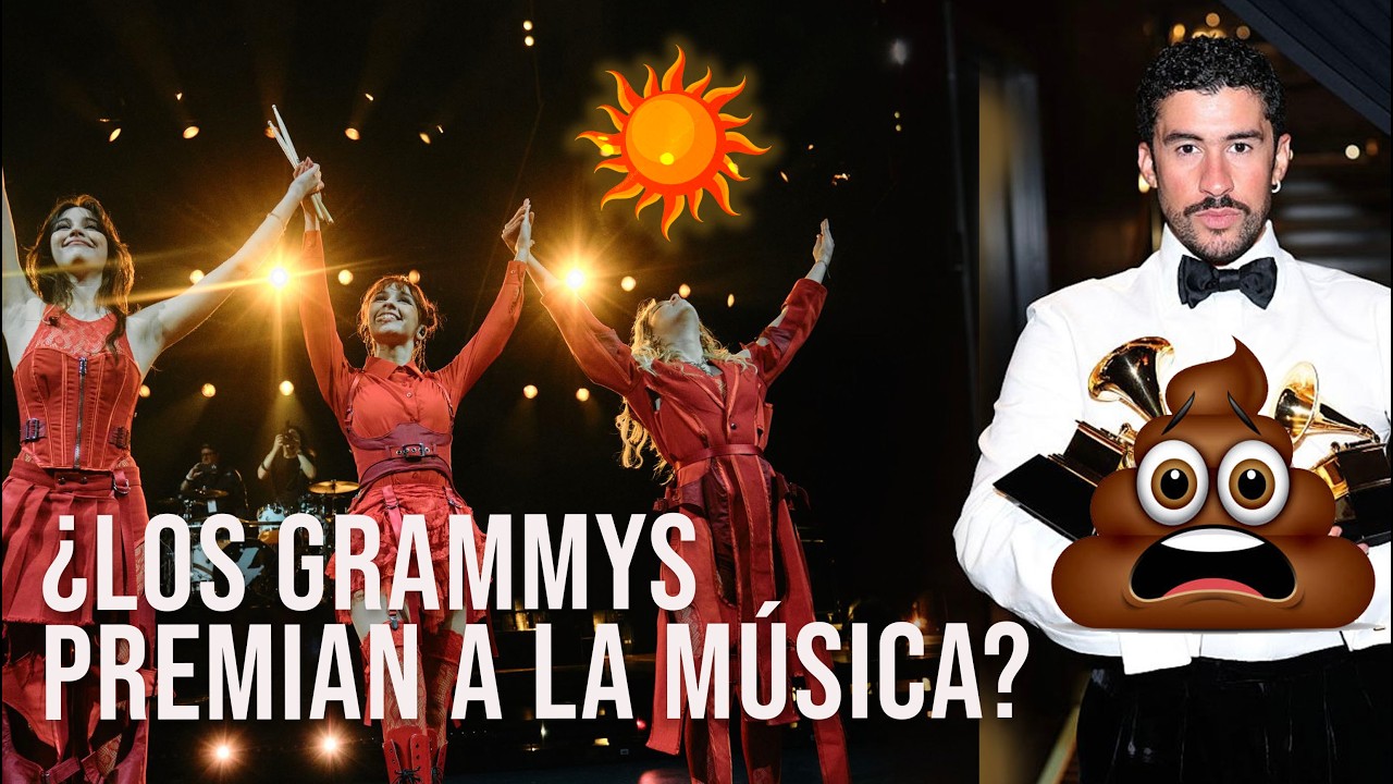 Los grammys de verdad premian a la MÚSICA?? (THE WARNING VS. BAD BUNNY)